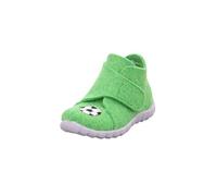 Superfit Pantuflas HappySlipper para niño, Verde 7000, 19 EU