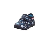 Superfit Pantuflas Spotty para bebé, Azul Oscuro Multicolor 8120, 18 EU