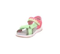 Superfit Pebbles 7500 - Sandalia, color verde claro y rosa