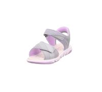 Superfit Pebbles, Sandalia, Gris Claro Púrpura 2500, 27 EU Ancho