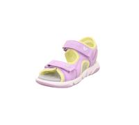 Superfit Pebbles Sandalia, lila y amarillo 8500, talla 33 EU