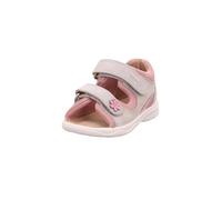 Superfit POLLY 1-600096 - Sandalia para niña, Gris Claro Rosa 2500, 21 EU