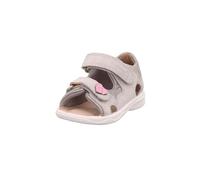 Superfit POLLY 1-600097 - Sandalia para niña, Gris Claro Rosa 2500, 22 EU