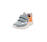Superfit Rush 7500 - Zapatillas Deportivas (Talla 34), Color Verde Claro y Naranja