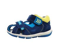 Superfit Sandalia Freddy para niño, Azul Amarillo 8030, 17 EU