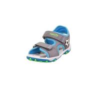 Superfit Sandalia Mike 3.0 para chicos, Gris Claro Turquesa 2510, 30 EU