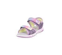 Superfit Sandalia para niña Pebbles, Lila 8500., 27 EU Ancho