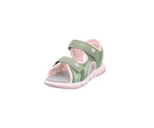 Superfit Sandalia para niña Pebbles, Verde Claro Rosa 7500, 26 EU