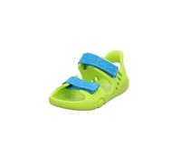 Superfit Sandalia Splash-s para chicos, Verde Claro Turquesa 7500, 32 EU