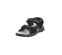 Superfit Sandalias cruzadas para niños, Negro Gris Claro 0010, 35 EU