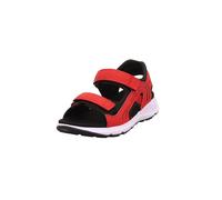Superfit Sandalias cruzadas para niños, Rojo Negro 5000, 38 EU