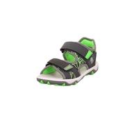 Superfit Sandalias Mike 3.0 para niños, Color gris y verde 2010., 32 EU Weit