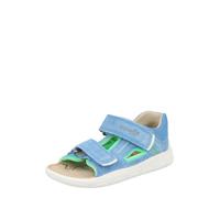 SUPERFIT Sandalias 'NINO' azul claro / verde neón 27 azul claro / verde neón
