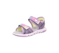 Superfit Sandalia para niña Pebbles, Lila 8500., 27 EU Ancho