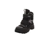 Superfit Snow Max 0040 - Botas de nieve con forro cálido, color negro y gris claro, Negro Gris Claro 0040, 23 EU Ancho
