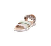 Superfit Sparkle Sandalia, verde claro/beige 7500, 27 EU