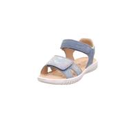 Superfit Sparkle, Sandalias Niñas, Azul Plata 8030, 28 EU Ancho