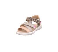 Superfit Sparkle, Sandalias Niñas, Beige Oro 4000, 26 EU Ancho
