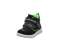 Superfit Sport7 Mini Jungen Leicht Gefütterte Gore-Tex Schwarz/Hellgrün, Zapatillas, Negro Verde Claro 0020, 35 EU