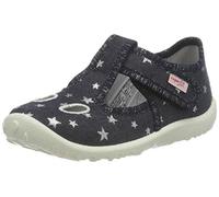 superfit Spotty, Zapatillas De Estar Por Casa Bebé-Niñas, Azul Blue Silver 8010, 18 EU