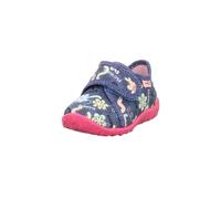 Superfit Spotty, Zapatillas De Estar Por Casa Niñas, Azul Multicolor 8110, 19 EU Ancho