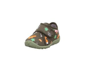 Superfit Spotty, Zapatillas De Estar Por Casa Niñas, Verde Multicolor 7020, 19 EU Ancho