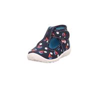 Superfit Spotty, Zapatillas De Estar Por Casa Niños, Azul Oscuro Multicolor 8030, 21 EU