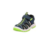 Superfit Tornado Light, Sandalia, Azul Amarillo 8010, 27 EU Ancho