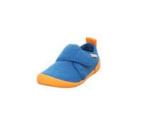 Superfit Venti - Pantuflas con forro cálido, color azul y naranja 8000, ancho 31 EU, Azul naranja 8000, 31 EU Ancho