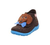 SUPERFIT Zapatillas de casa 'HAPPY OCTI' azul / marrón / chocolate 21 azul / marrón / chocolate
