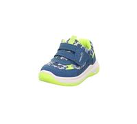 Superfit Zapatillas para niños Cooper, Azul Amarillo 8020, 21 EU Ancho