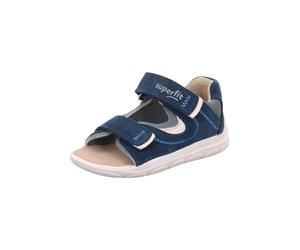 SUPERFIT Zapatos abiertos 'NINO' azul oscuro / gris oscuro 21 azul oscuro / gris oscuro