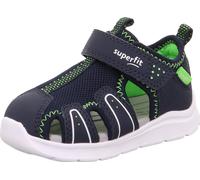 SUPERFIT Zapatos abiertos 'Wave' azul cobalto / verde claro / blanco 23 azul cobalto / verde claro / blanco