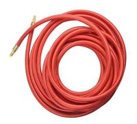 Superflex - Cable de alimentación para antorcha TIG de 25 pies con manguera de goma de silicona, para antorchas refrigeradas por aire serie 9 y 17, 3/20.3 cm-24, para conexión RH