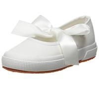 Superga 2257-cotj, Bailarinas con Tira de Tobillo Niñas, Blanco (White 900), 32 EU