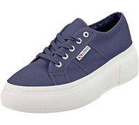 Superga 2287-cotw, Zapatillas de Plataforma Mujer, BLU Navy 933, 42 EU