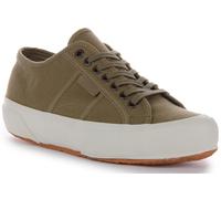 SUPERGA 2706 Og Ergonómico Plantilla Corte Bajo Algodón Zapato Verde Oliva GB 7