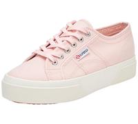 SUPERGA 2740 Platform, Oxford Plano Unisex Adulto, Pink Ish F Marfil, 37.5 EU