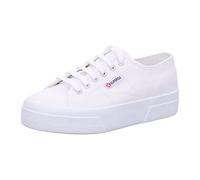 Superga 2740 Platform, Oxford Plano Unisex Adulto, White, 36 EU