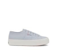 Superga 2740 Platform Zapatos de tacón para mujer, Grey Lille Favorio, 35 EU