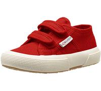 Superga 2750-cotjstrap Classic, Zapatillas Unisex Niños, Rojo, 34 EU Paquete De 2