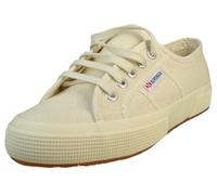 Superga 2750 LAMEW, Zapatillas de moda mixtas para adultos, Beige Bruto Blanco Roto, 37 EU