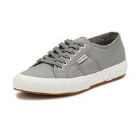 SUPERGA 2750 Cotu Unisex Cordones Informal Lona Zapatillas En Blanco Talla 3-13