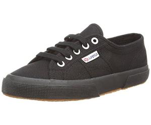 Superga - 2750-jcot Classic, Zapatillas de Gimnasia Unisex Niños, Negro (Full Black 996), 37 EU