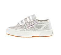 Superga 2750 Lameb, Zapatillas de Tela Infantil, Plateado (Silber 031), 19 EU