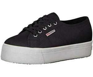 Superga 2790 Acotw Linea up and Down Zapatillas para Mujer, Color Negro, Talla 40