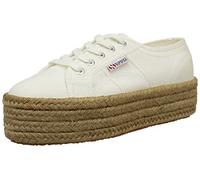 Superga 2790 Cotropew Zapatos De Lona Con Cordones Para Mujer En Blanco EU 36-42