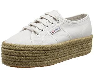 Superga 2790-COTROPEW Zapatillas para Mujer, Gris, 40 EU