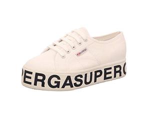 Superga 2790-Cotw Outsole Lettering, Zapatillas Mujer, Blanco, 40 EU