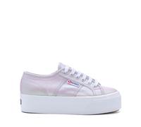 Superga Womens 2790 Lamew Platforms Trainers Pink